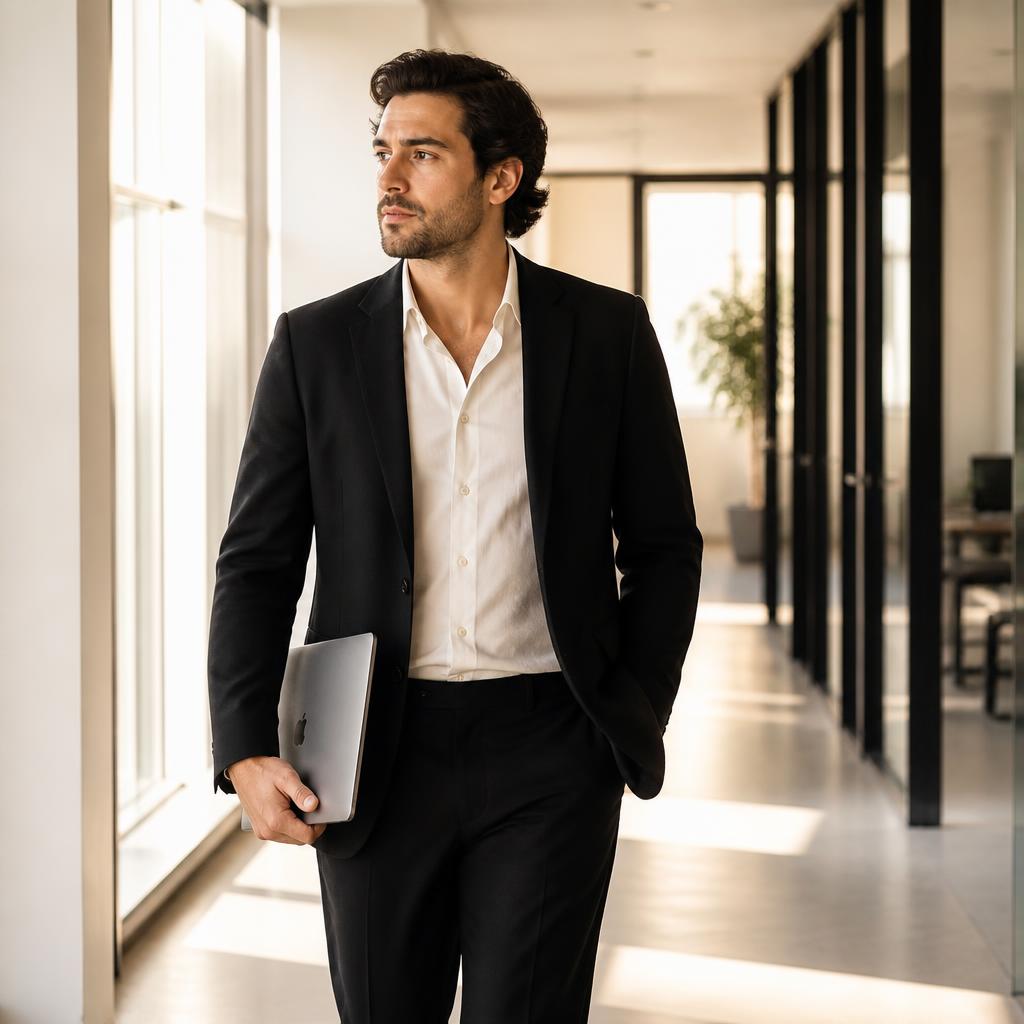 Founder walking with purpose